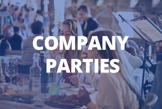 Company Parties catering for company parties